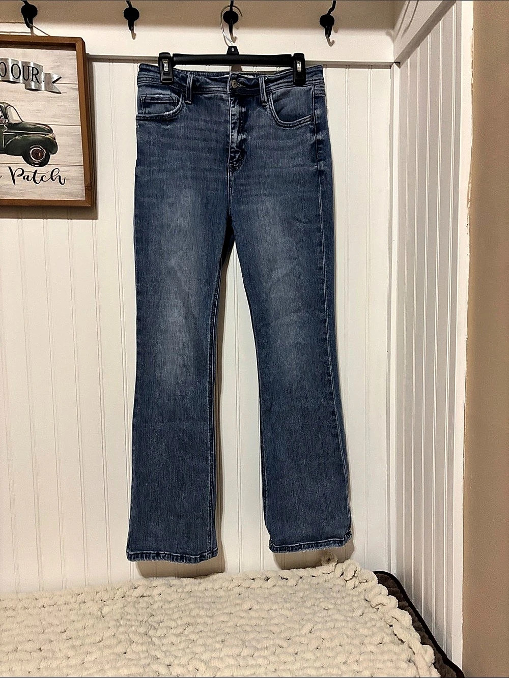 Lovervet x AIB Straight Leg Jeans in Blue Waist 30/11